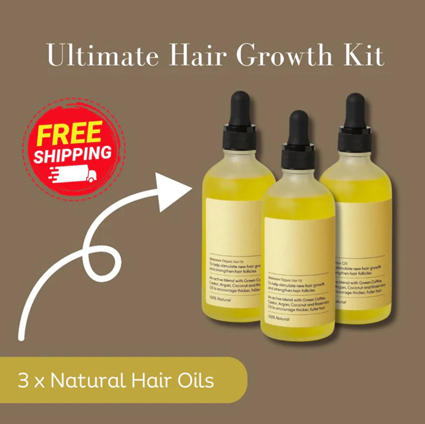 Natural Hair Growth Oil
