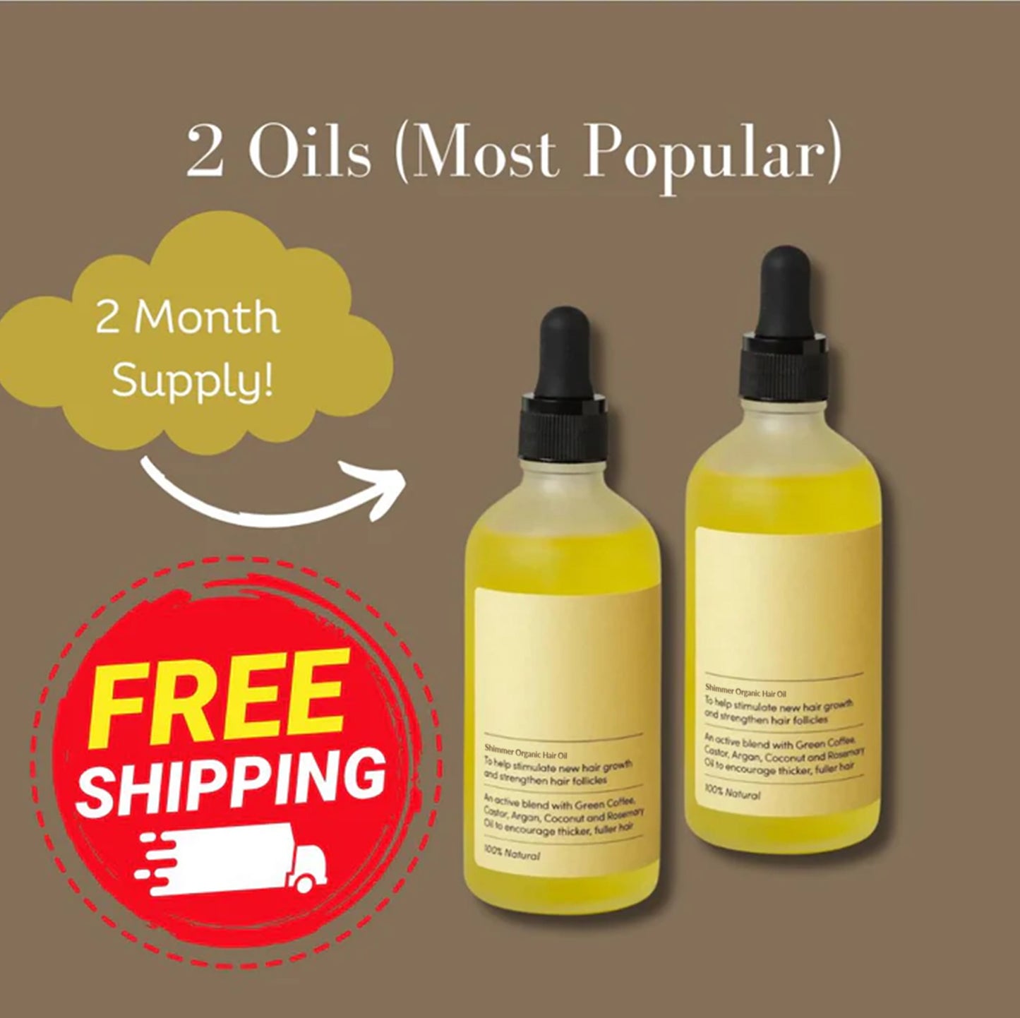 Natural Hair Growth Oil